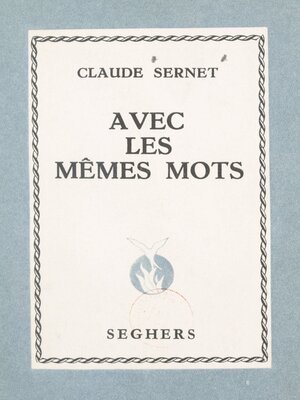 cover image of Avec les mêmes mots